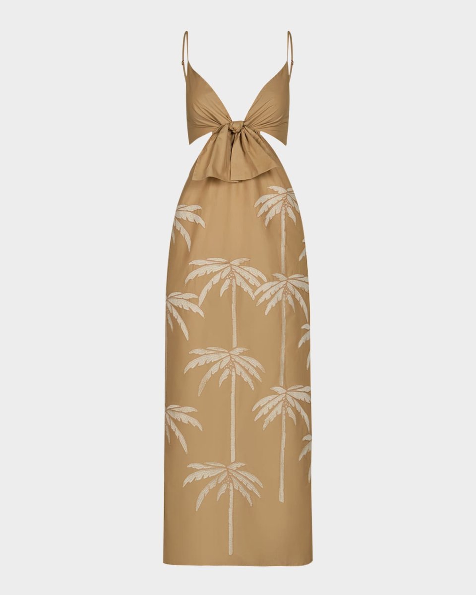 Sea Swirl Ankle-Length Dress